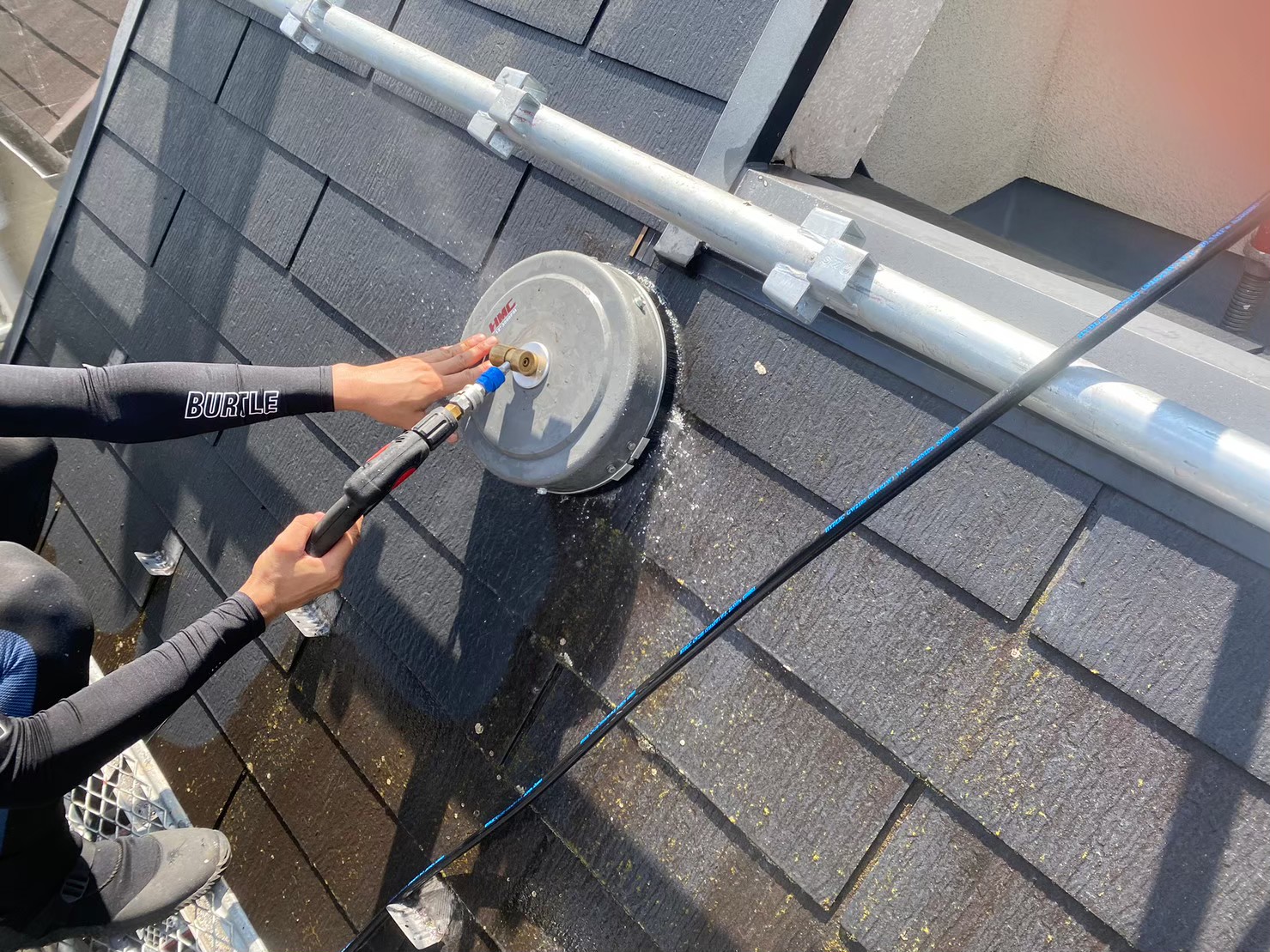 東京都府中市にて外壁塗装〈築13年戸建ての塗装メンテナンス〉の施工前写真